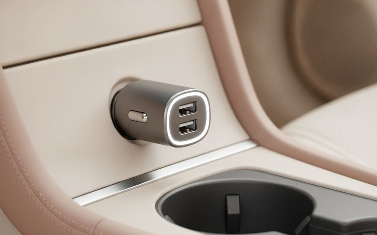 A proper car phone charger