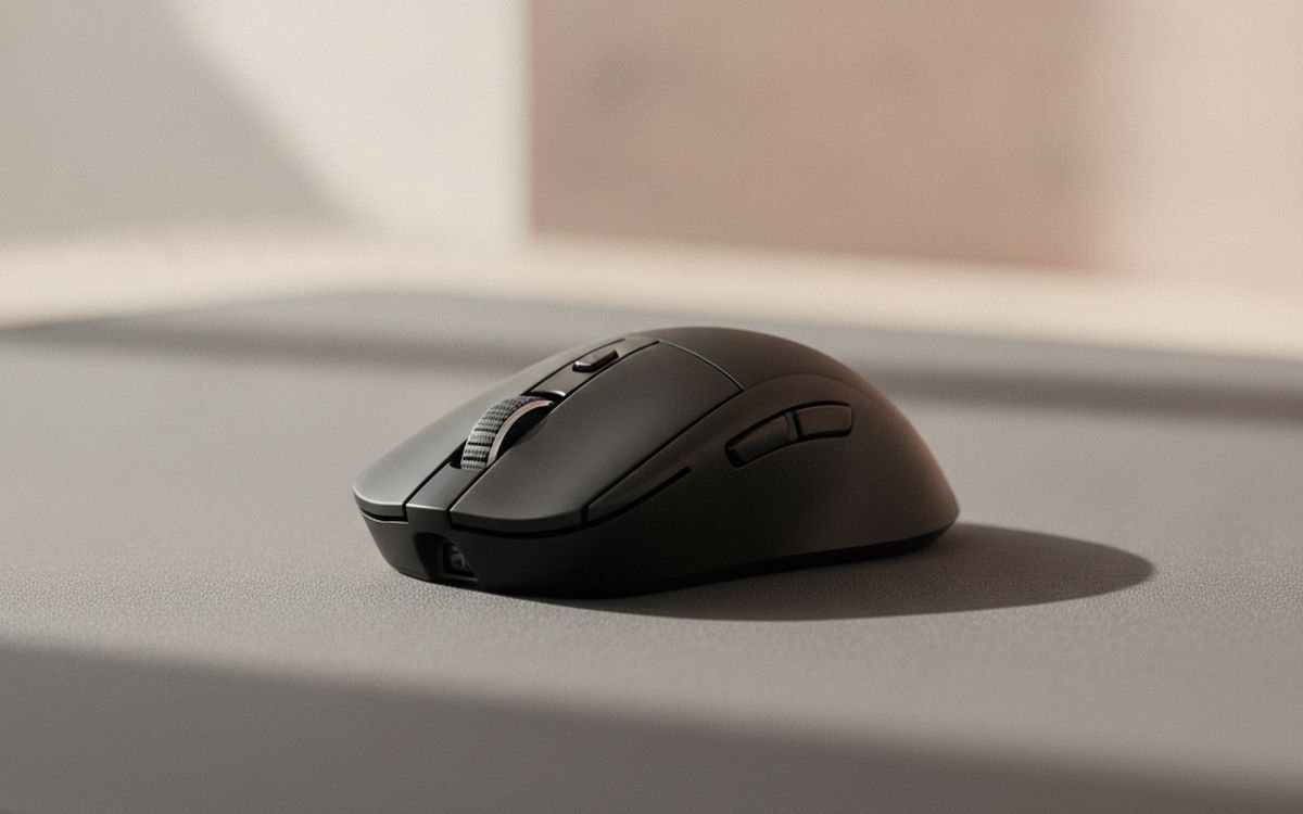 A lightweight wired mouse