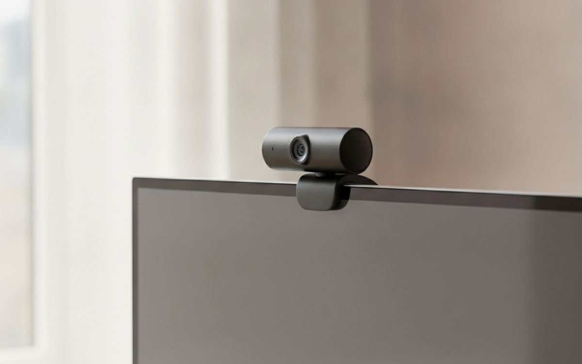 A dedicated webcam, only if the laptop lid is closed