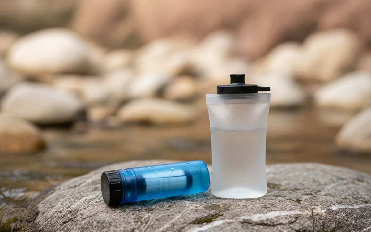 A water filter or purifier
