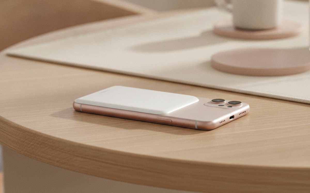 A magnetic wireless power bank