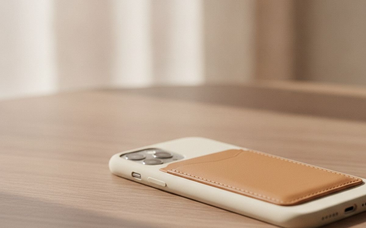 A pop-out card holder or wallet case