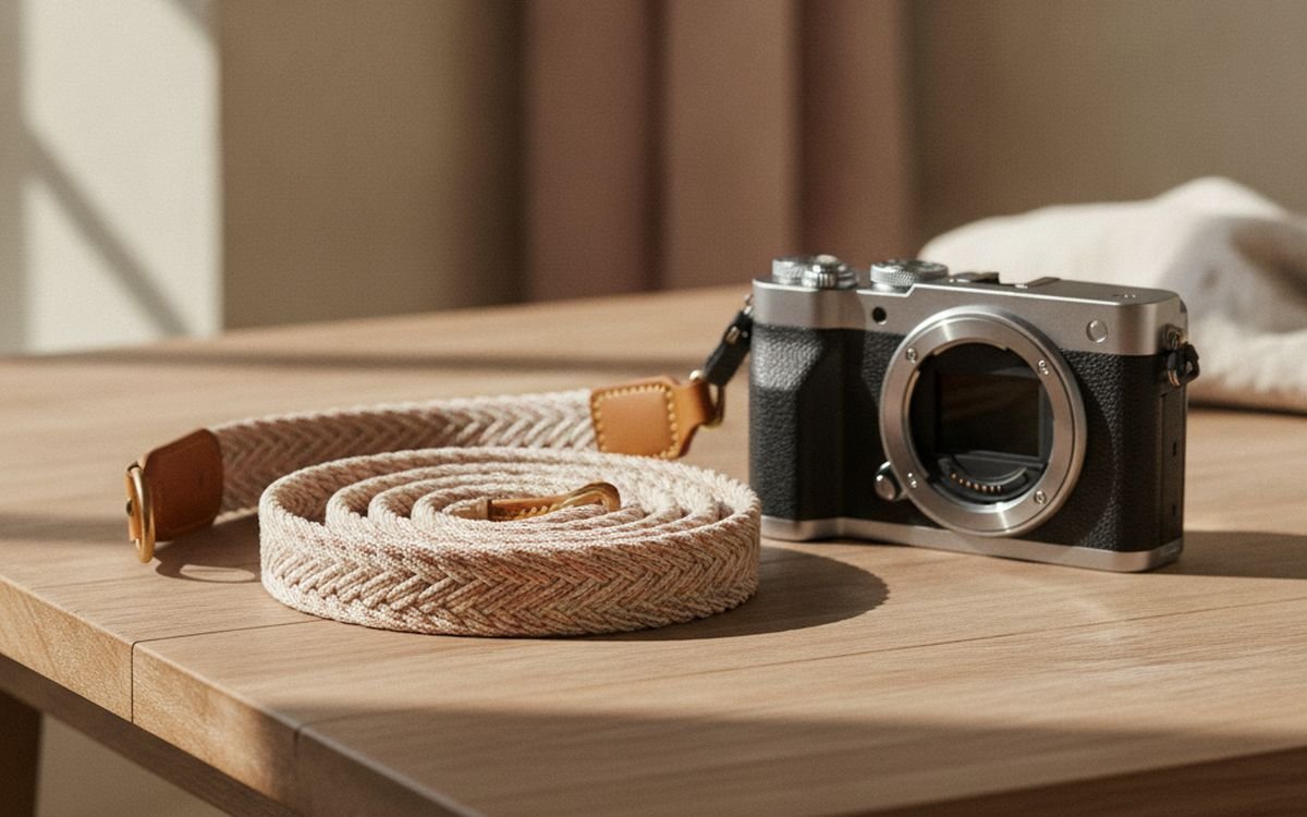 A comfortable camera strap