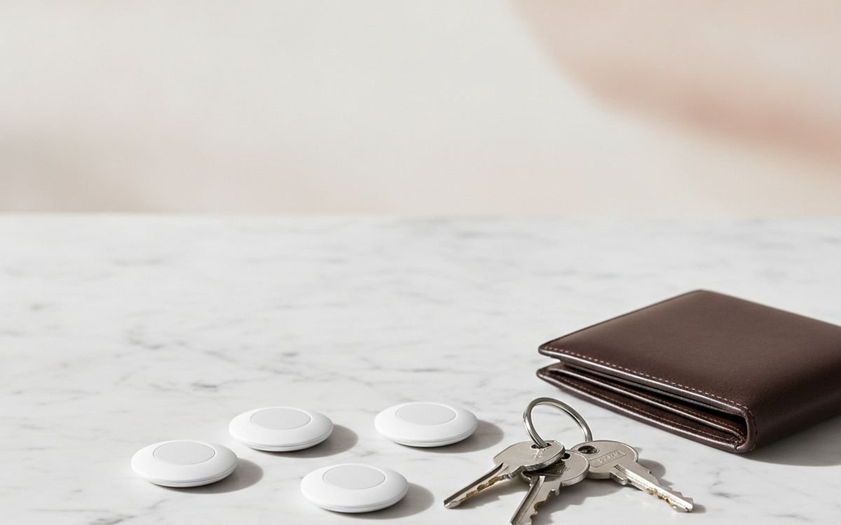 Tile or AirTag item trackers (4-pack)