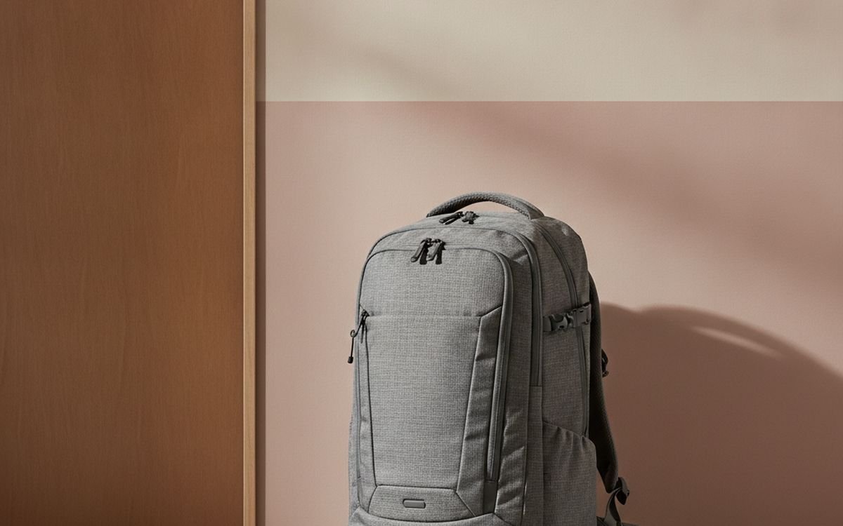 A 40L carry-on backpack or soft-sided cabin bag